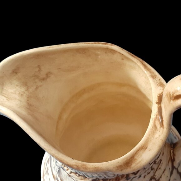 Vintage! Ceramic Water Pitcher Jug - Handcrafter - Violet Kennish 1963 Beautiful - Picture 5 of 6